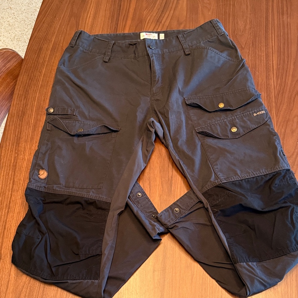 Fjallraven Men's Cargo Pants - long length